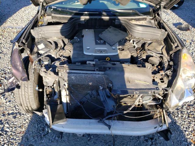 JN1AJ0HR7AM754305 - 2010 INFINITI EX35 BASE PURPLE photo 11