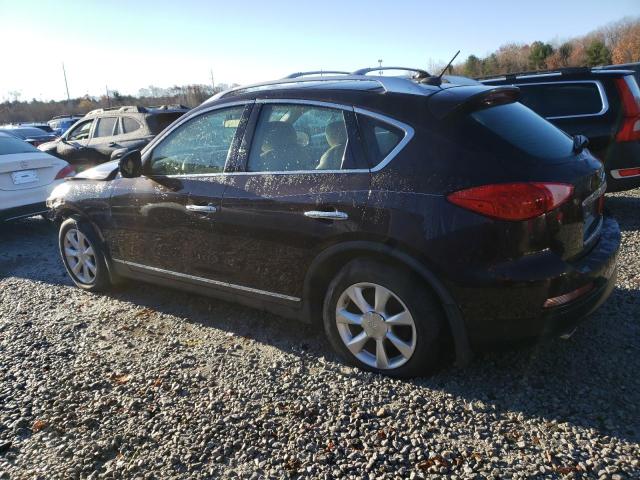 JN1AJ0HR7AM754305 - 2010 INFINITI EX35 BASE PURPLE photo 2