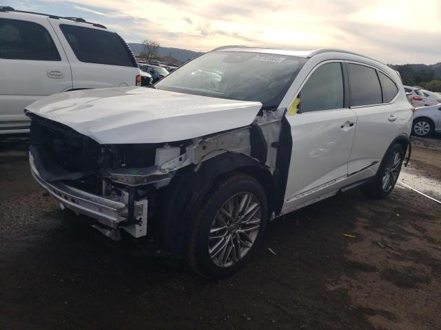 5J8YE1H85PL011042 - 2023 ACURA MDX ADVANCE WHITE photo 1