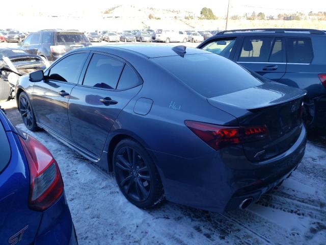 19UUB3F67JA004617 - 2018 ACURA TLX TECH+A GRAY photo 2