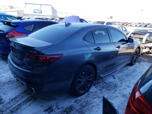 19UUB3F67JA004617 - 2018 ACURA TLX TECH+A GRAY photo 3