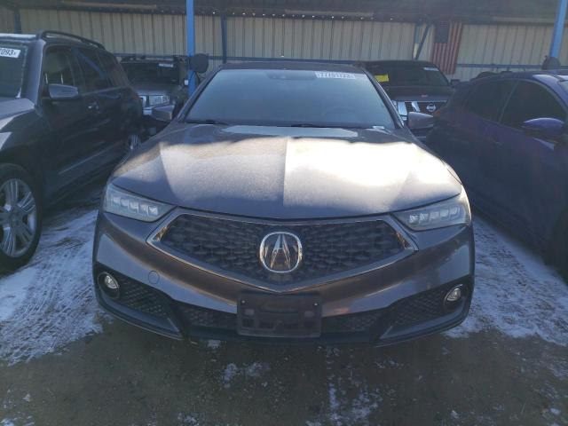 19UUB3F67JA004617 - 2018 ACURA TLX TECH+A GRAY photo 5