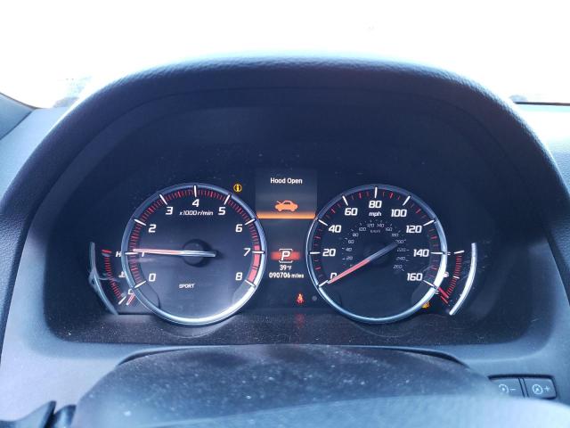 19UUB3F67JA004617 - 2018 ACURA TLX TECH+A GRAY photo 9