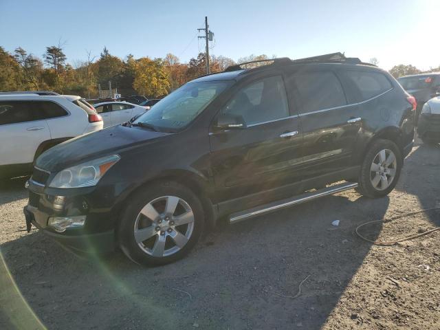 1GNKVGED0CJ212188 - 2012 CHEVROLET TRAVERSE LT BLACK photo 1