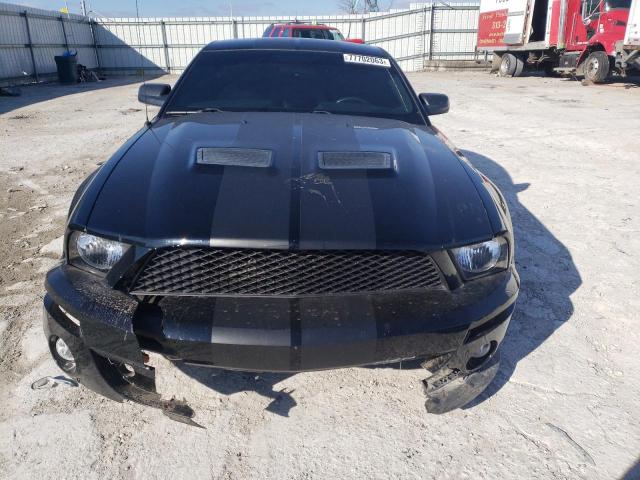 1ZVHT82H685180902 - 2008 FORD MUSTANG GT BLACK photo 5