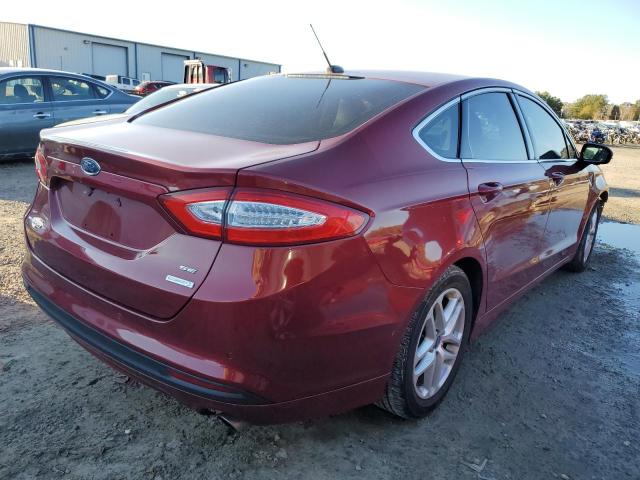 3FA6P0HD9GR114253 - 2016 FORD FUSION SE MAROON photo 3