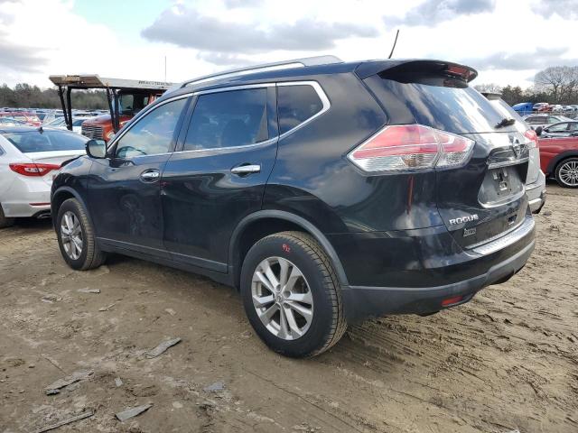 KNMAT2MV2GP667196 - 2016 NISSAN ROGUE S BLACK photo 2