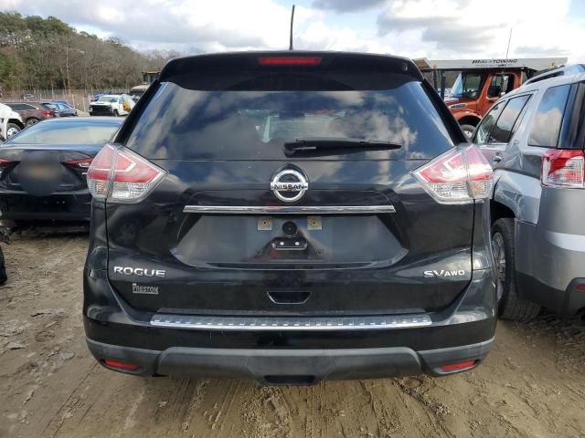 KNMAT2MV2GP667196 - 2016 NISSAN ROGUE S BLACK photo 6