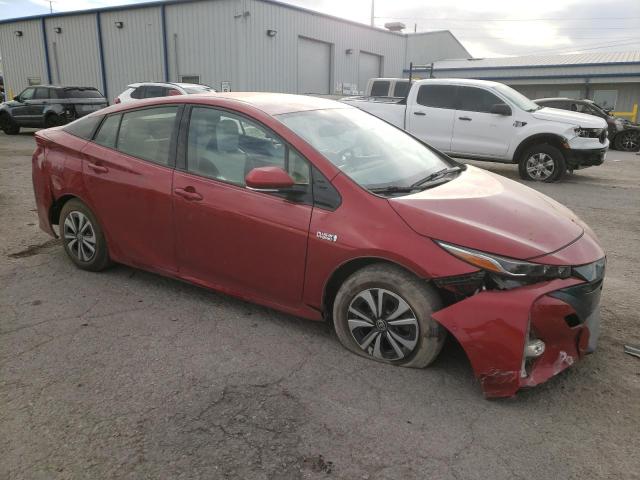 JTDKARFP4H3017019 - 2017 TOYOTA PRIUS PRIM RED photo 4