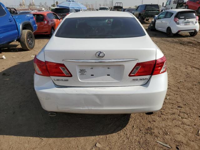 JTHBJ46G492281429 - 2009 LEXUS ES 350 WHITE photo 6