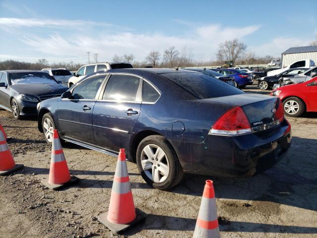 2G1WA5EK5B1235444 - 2011 CHEVROLET IMPALA LS BLACK photo 2