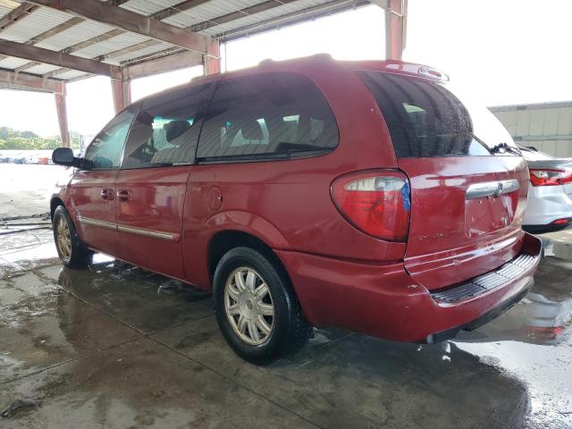 2C4GP54L95R488731 - 2005 CHRYSLER TOWN & COU TOURING RED photo 2