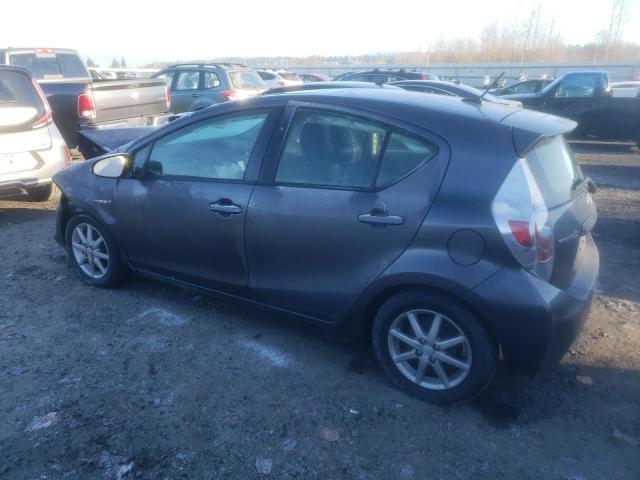 JTDKDTB3XE1083220 - 2014 TOYOTA PRIUS C GRAY photo 2