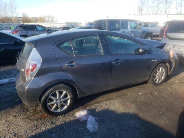 JTDKDTB3XE1083220 - 2014 TOYOTA PRIUS C GRAY photo 3