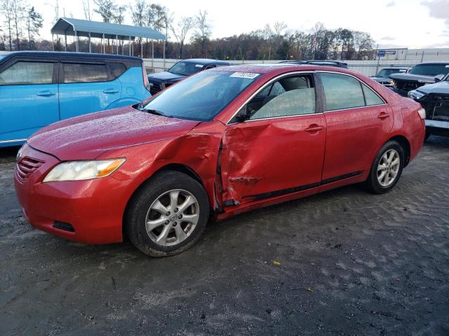 4T1BE46K87U160782 - 2007 TOYOTA CAMRY CE RED photo 1