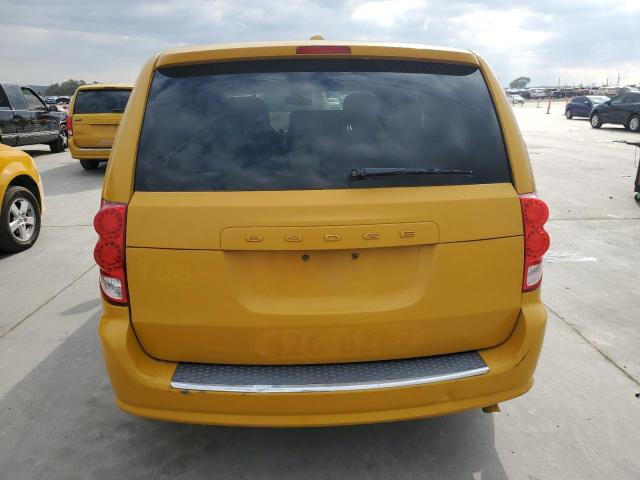 2C4RDGBG4CR140822 - 2012 DODGE GRAND CARA SE YELLOW photo 6