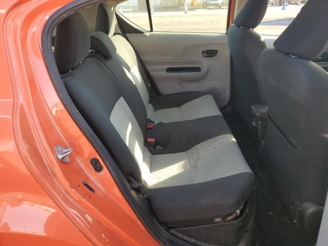 JTDKDTB34C1008235 - 2012 TOYOTA PRIUS C ORANGE photo 10