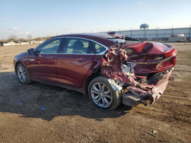 2G1105SA0H9140325 - 2017 CHEVROLET IMPALA LT RED photo 2