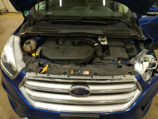 1FMCU9J94HUA60320 - 2017 FORD ESCAPE TITANIUM BLUE photo 12