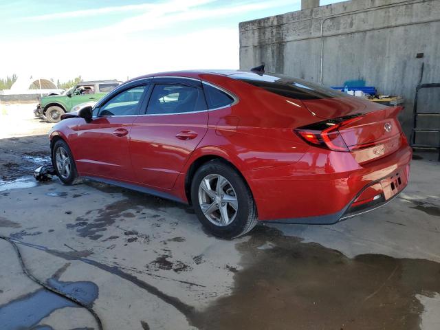 5NPEG4JA0MH075774 - 2021 HYUNDAI SONATA SE RED photo 2