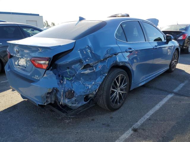 4T1G31AK9PU056481 - 2023 TOYOTA CAMRY SE NIGHT SHADE BLUE photo 3