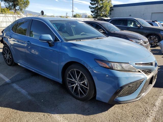 4T1G31AK9PU056481 - 2023 TOYOTA CAMRY SE NIGHT SHADE BLUE photo 4