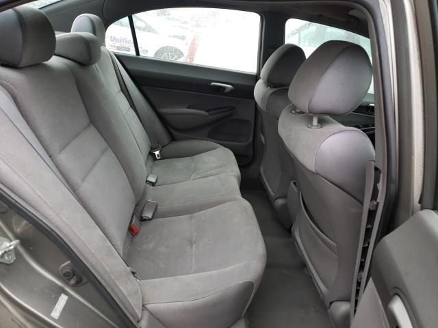 1HGFA16507L016726 - 2007 HONDA CIVIC LX GRAY photo 10