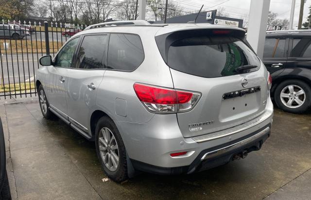 5N1AR2MM3FC615499 - 2015 NISSAN PATHFINDER S SILVER photo 3