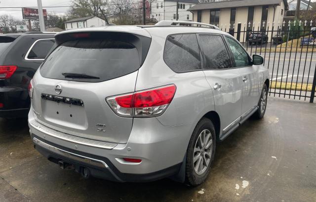 5N1AR2MM3FC615499 - 2015 NISSAN PATHFINDER S SILVER photo 4