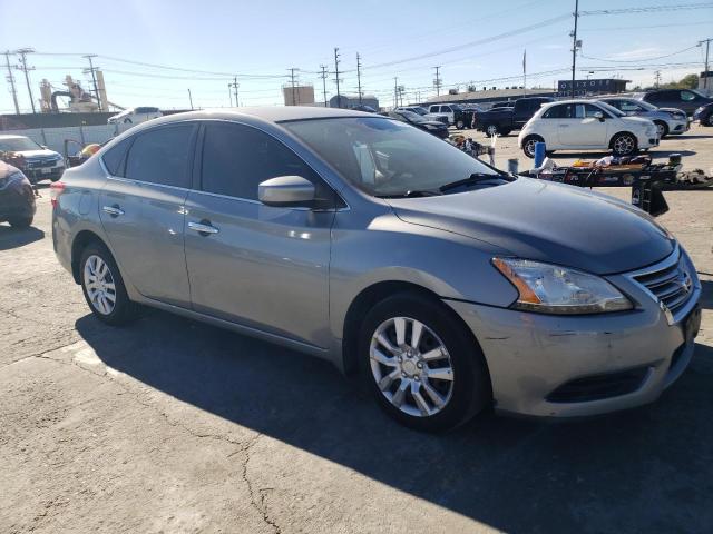 3N1AB7AP7EL608081 - 2014 NISSAN SENTRA S SILVER photo 4