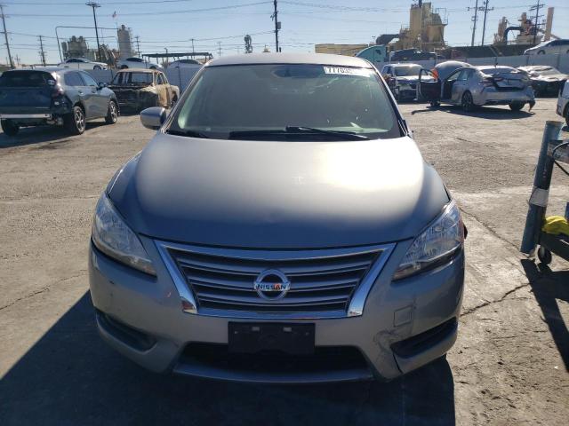 3N1AB7AP7EL608081 - 2014 NISSAN SENTRA S SILVER photo 5