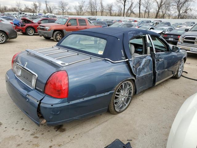 1LNHM82W25Y631134 - 2005 LINCOLN TOWN CAR SIGNATURE LIMITED BLUE photo 3