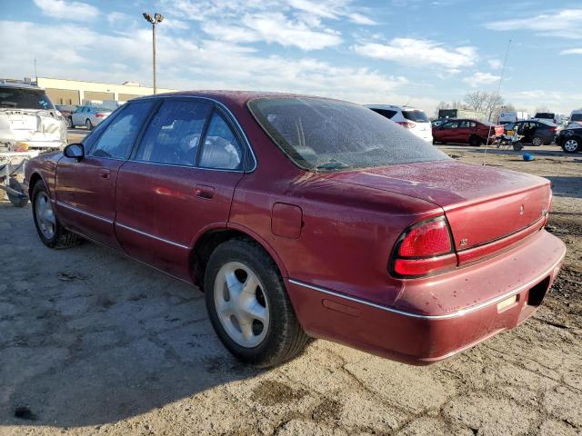1G3HY52K6T4829272 - 1996 OLDSMOBILE LSS RED photo 2