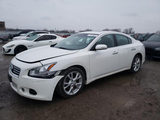 1N4AA5AP4CC842004 - 2012 NISSAN MAXIMA S WHITE photo 1