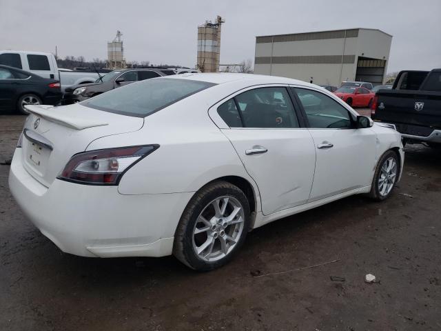 1N4AA5AP4CC842004 - 2012 NISSAN MAXIMA S WHITE photo 3