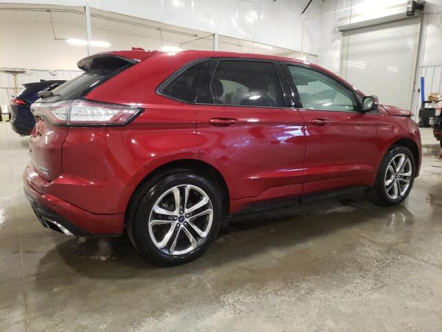 2FMPK4AP3GBB88917 - 2016 FORD EDGE SPORT RED photo 3