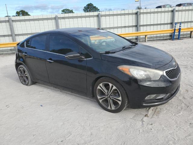 KNAFX4A84F5321274 - 2015 KIA FORTE EX BLACK photo 4