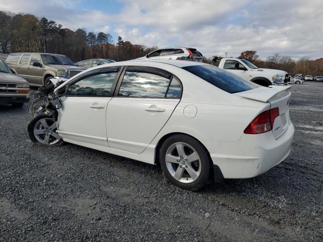 1HGFA16827L123576 - 2007 HONDA CIVIC EX WHITE photo 2