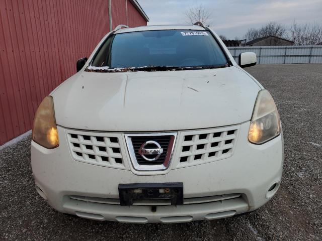 JN8AS58T08W015671 - 2008 NISSAN ROGUE S WHITE photo 5