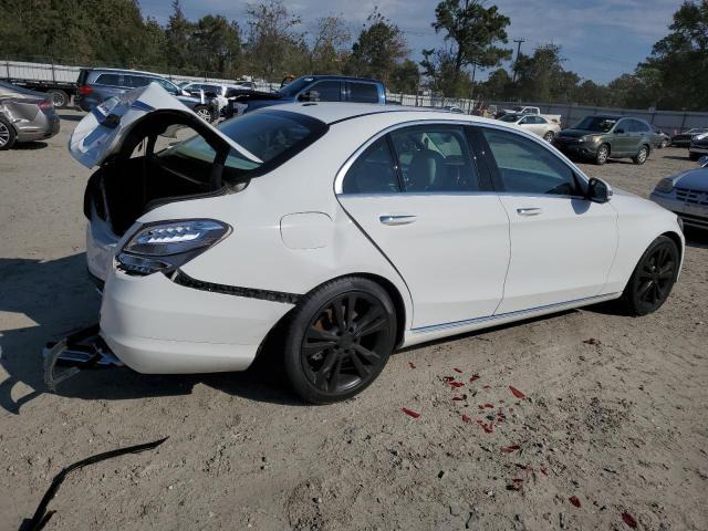 55SWF4JB4GU159971 - 2016 MERCEDES-BENZ C 300 WHITE photo 3