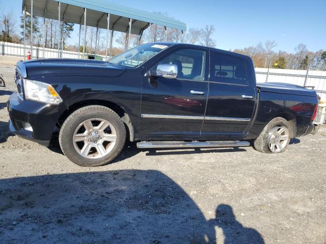 1C6RD6PT4CS329699 - 2012 DODGE RAM 1500 LONGHORN BLACK photo 1