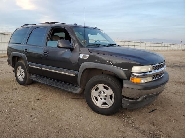 1GNEC13T75R211294 - 2005 CHEVROLET TAHOE C1500 BLACK photo 4