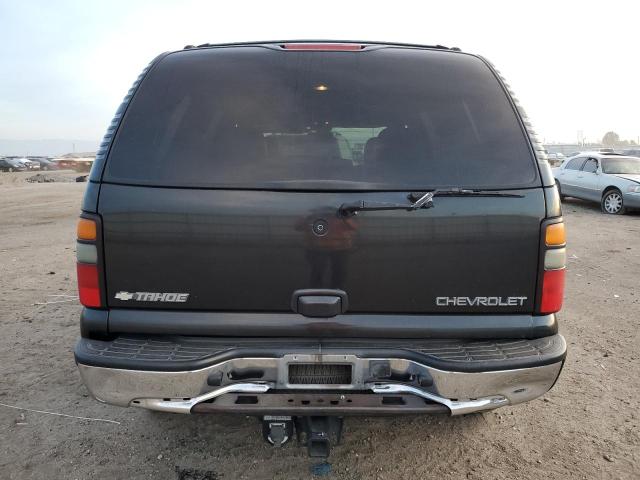 1GNEC13T75R211294 - 2005 CHEVROLET TAHOE C1500 BLACK photo 6