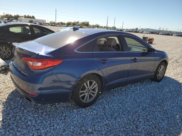 5NPE24AF8GH413937 - 2016 HYUNDAI SONATA SE BLUE photo 3