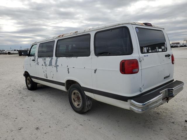 2B5WB35Z8XK542980 - 1999 DODGE RAM WAGON B3500 WHITE photo 2