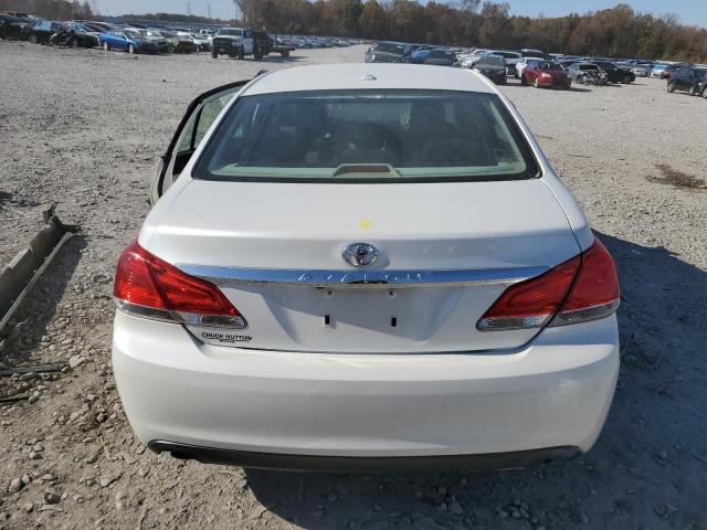 4T1BK3DB4BU379012 - 2011 TOYOTA AVALON BASE WHITE photo 6