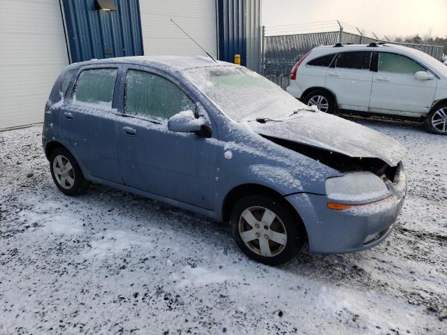 KL1TD65677B716272 - 2007 CHEVROLET AVEO BASE Mavi foto 4