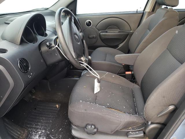 KL1TD65677B716272 - 2007 CHEVROLET AVEO BASE Mavi foto 7
