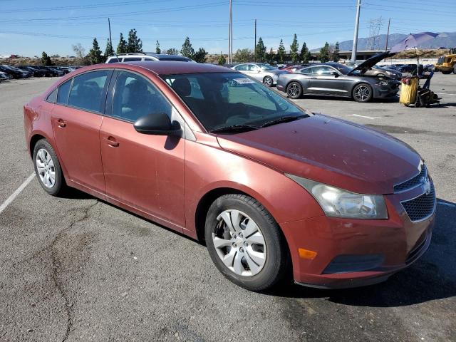 1G1PA5SH1D7199724 - 2013 CHEVROLET CRUZE LS BURGUNDY photo 4