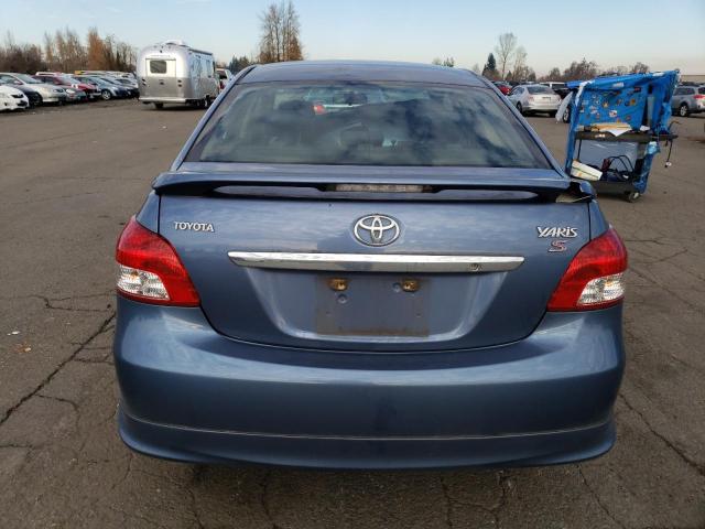 JTDBT923481233364 - 2008 TOYOTA YARIS BLUE photo 6